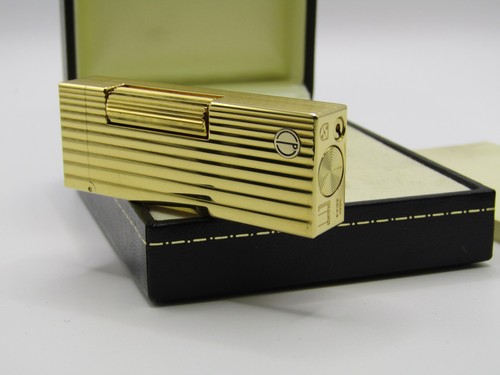 Dunhill rollagas lighter - dunhill, gold