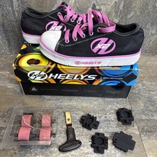 Heelys X2 Pink Black Shoes UK Size 4 With Box