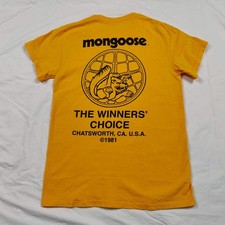 Mongoose BMX T-Shirt - Yellow
