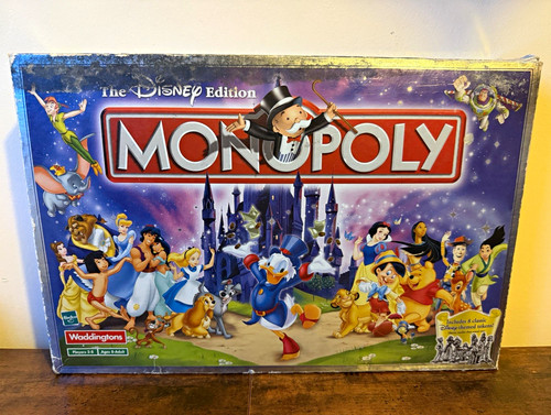 Disney monopoly 2001 - monopoly,