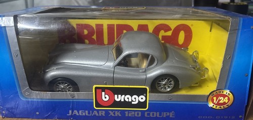 Burago jaguar xk120 - burago, coupe