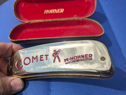 Hohner comet harmonica case - hohner,