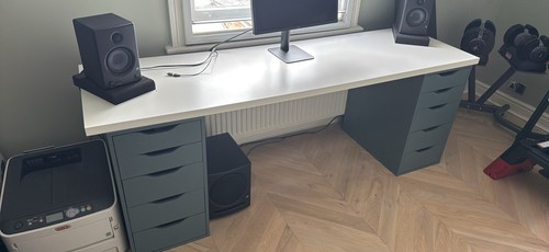 Ikea linnmon alex desk and - ikea,