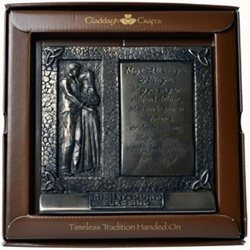 Bronze irish wedding - bronze, blessing