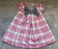 Darcy Brown London Pink Tweed Girls Dress Age 2 