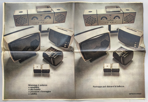 Brionvega clipping advert - brionvega,