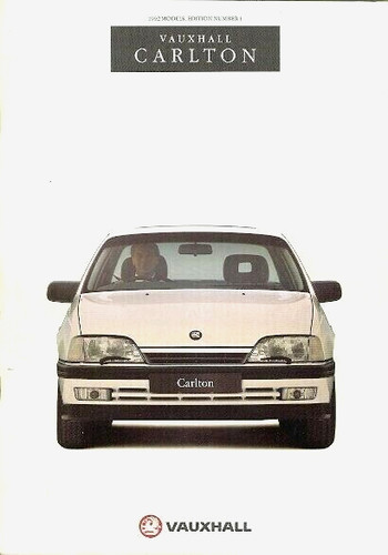 Vauxhall carlton 1991 - carlton, uk