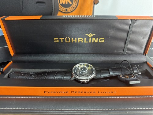 Classy stuhrling watch with - classy,