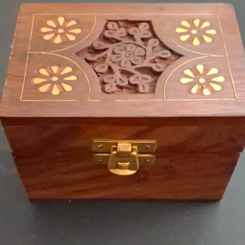 Puckator wooden jewellery box - puckator,