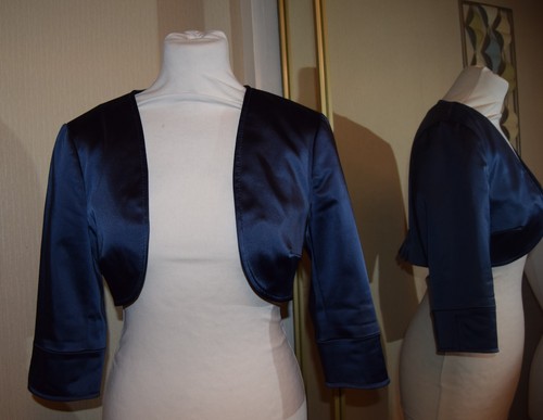 Coast navy midnight - navy, satin