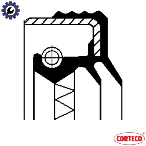Shaft seal differential - shaft,