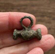 ANCIENT BRITISH-CELTIC. BRONZE CLOTHING TOGGLE. CIRCA 100 B.C.