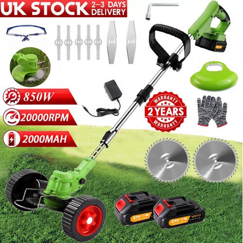 21v cordless electric strimmer - cordless,