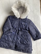 ?BEAUTIFUL Hooded Zip Up Coat By ELLE Designer Baby Girls Clothing 9 Months