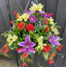 12 Inch Rattan Hanging baskets