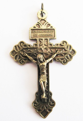 Pardon crucifix brass - pardon, in