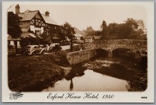 Exford House Hotel 1940 Somerset England Postcard