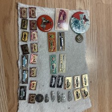 Vintage Soviet Car Pin Badges