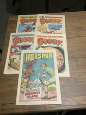 Buddy Comics x 4 and hotspur