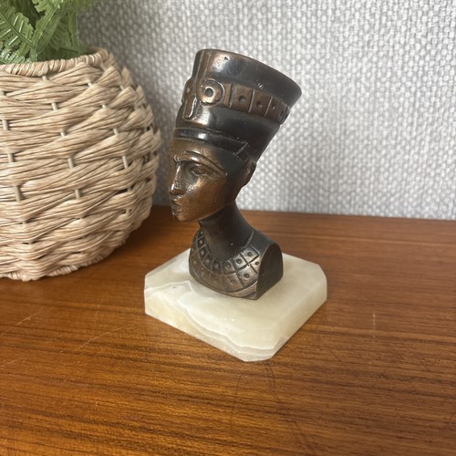 Vintage nefertiti bust - nefertiti, onyx