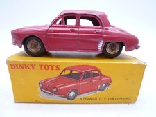 VINTAGE FRENCH DINKY TOYS 24E RENAULT DAUPHINE IN PART ORIGINAL BOX 1957-59