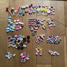 Large Job Lot Of Resin / Plastic Fake Sweet Items For Crafting Jewellery Making