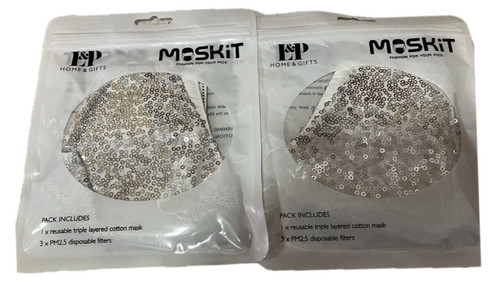 Fabric face mask with - fabric,