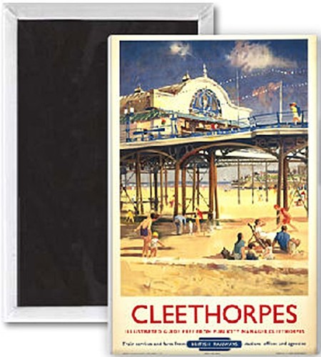 Cleethorpes pier old rail - old, ad