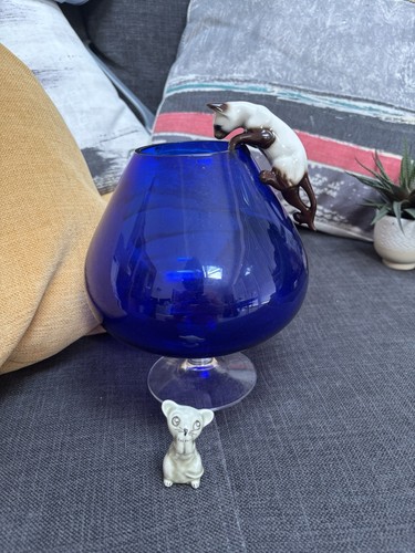 1960s vintage pedestal blue - 1960s,