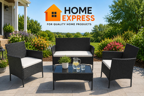 Rattan sofa set - set, 4