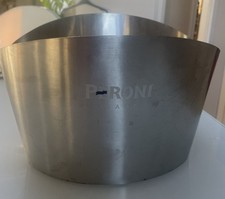 PERONI Italy Italian Stainless Steel Ice Bucket for Bar Pub Home Beer Wine Party