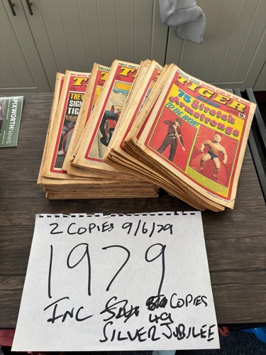 Tiger and scorcher comics - and, from