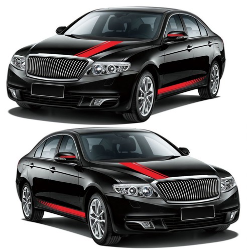 Pcs universal red car racing - 5,
