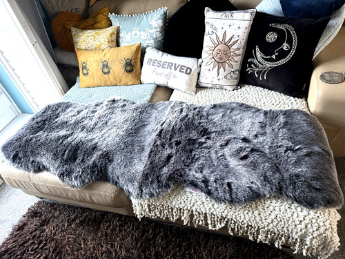 John lewis faux fur double