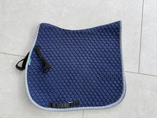 Griffin NuuMed Navy Hi Wither Size Med  Saddle Pad GP