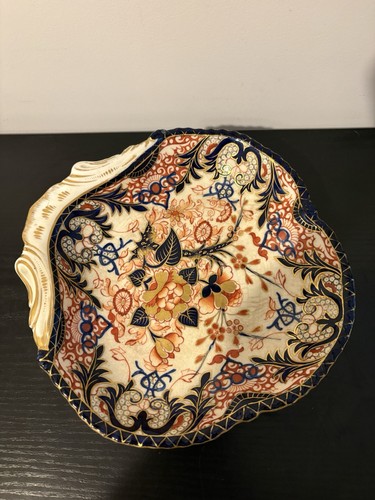 Antique japanese imari shell - antique,
