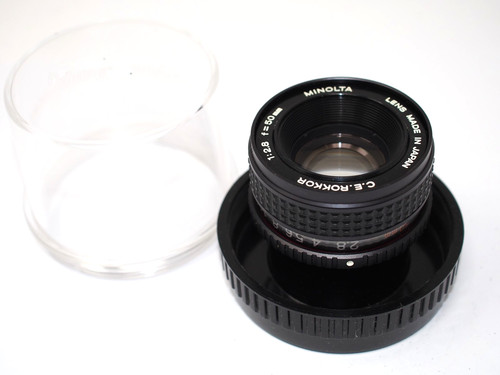 Minolta 50mm e rokkor - f2.8, c.e.rokkor