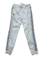 Kappa Men's White Track Pants
