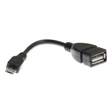 OTG USB Accessory Adaptor Compatible With Huawei Ascend P6 P6-C00, P6-T00 Phone