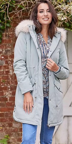 New women fur - fur, trimmed