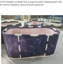 YYW Foldable Ice Bath Tub