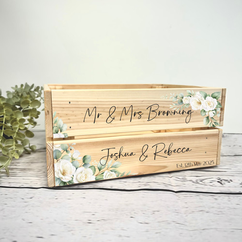 Personalised wooden wedding - personalised,