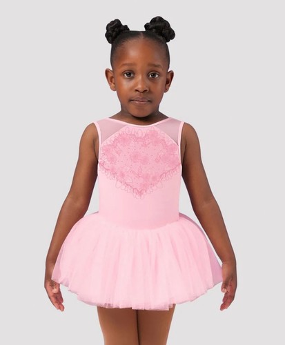 Bloch girls pink lyra cross - pink,
