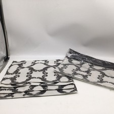 Black & White Textured Fabric