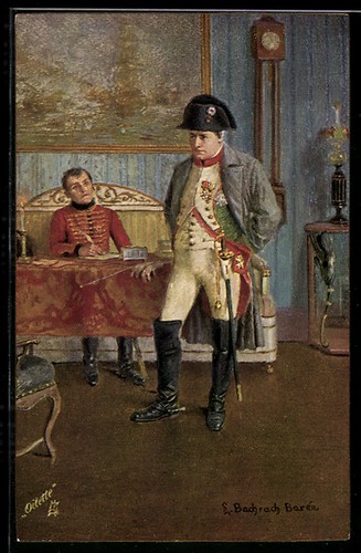 Artist postcard napoleon and - postcard,