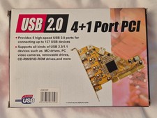 Boxed USB 2.0 PCI Expansion