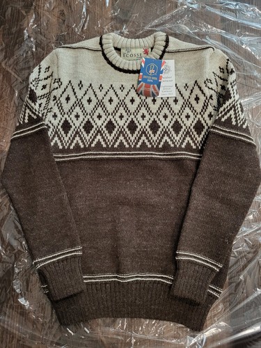 Mens jumper nordic pattern - mens,