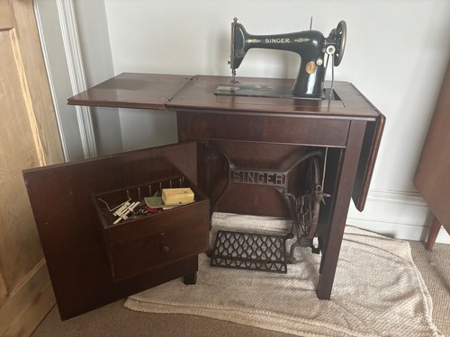 Vintage singer treadle sewing - vintage,