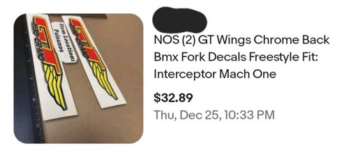 Nos wings chrome back - nos,
