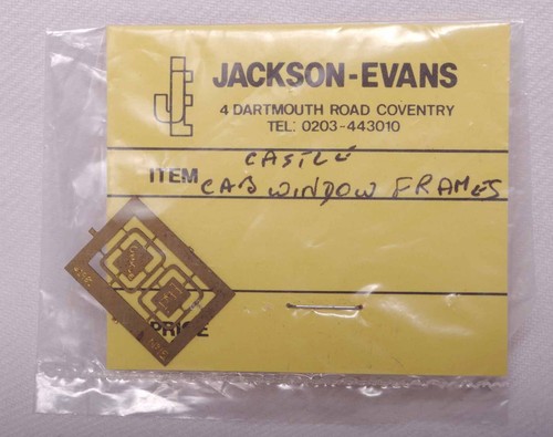 Jackson evans scale - scale, gwr